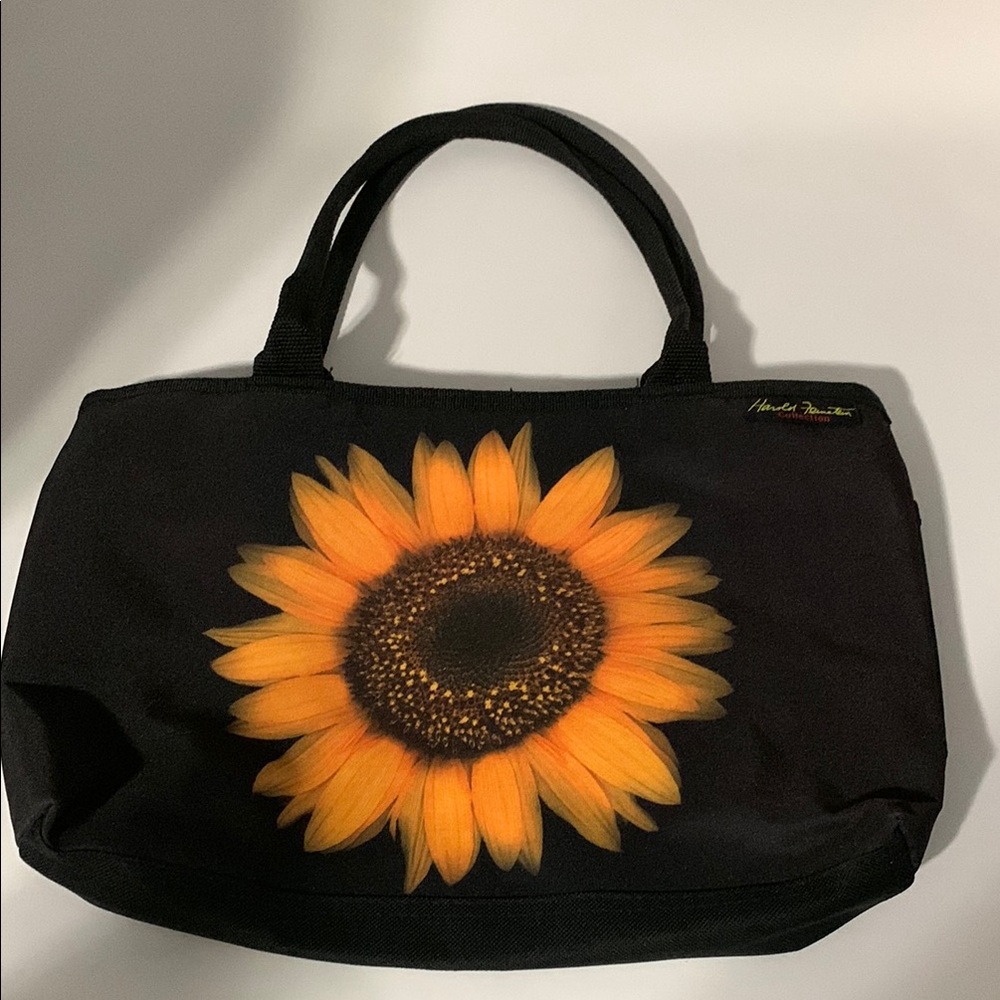 Harold Feinstein Sunflower Black Tote Bag